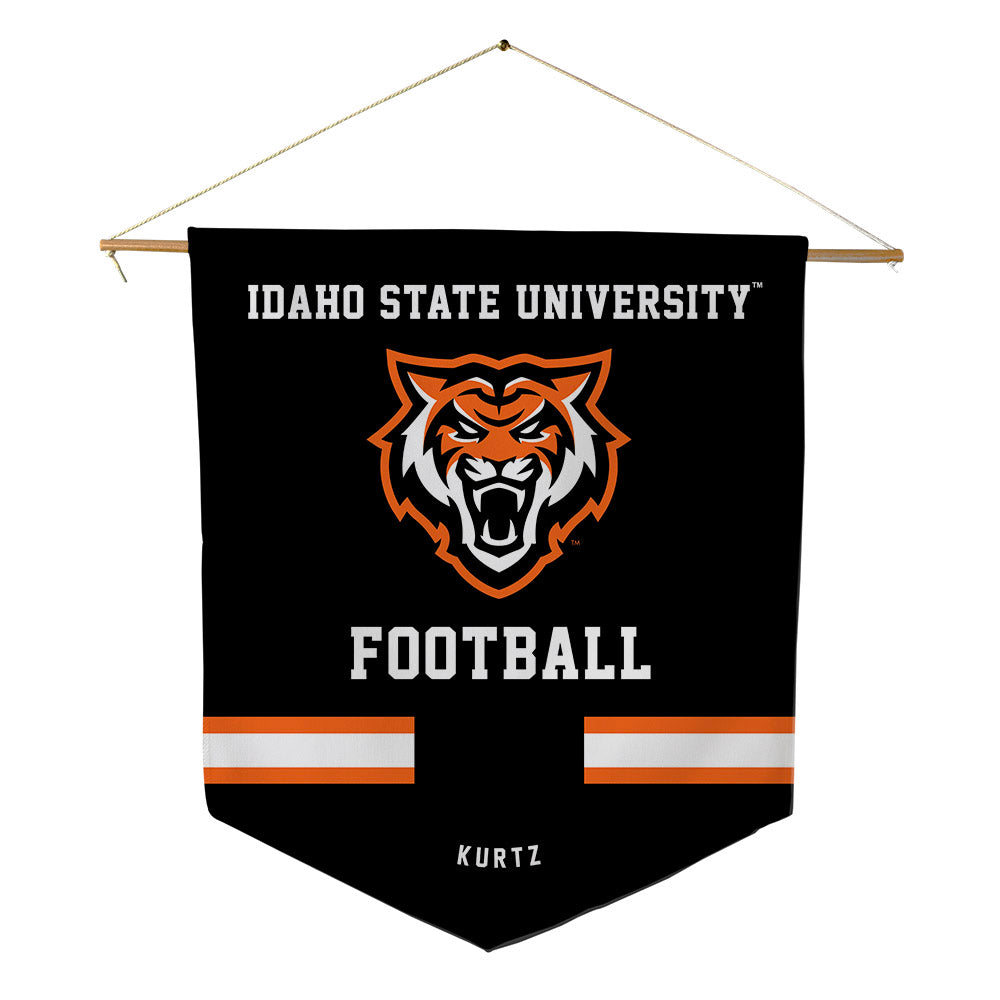 Idaho State - NCAA Football : Steel Kurtz - Pennant - 18" x 21"-0