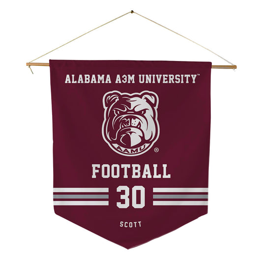AAMU - NCAA Football : Daylen Scott - Pennant - 18" x 21"-0
