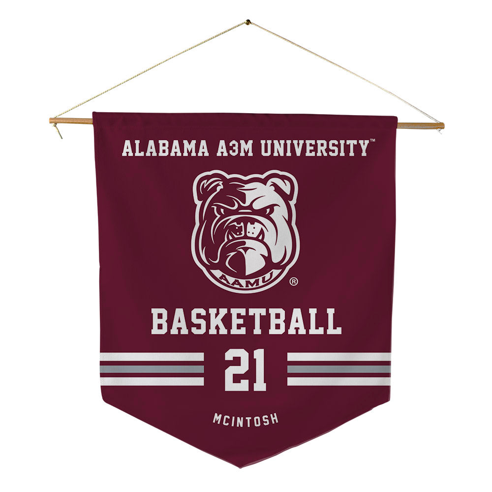 AAMU - NCAA Women's Basketball : Sumayah McIntosh - Pennant - 18" x 21"-0