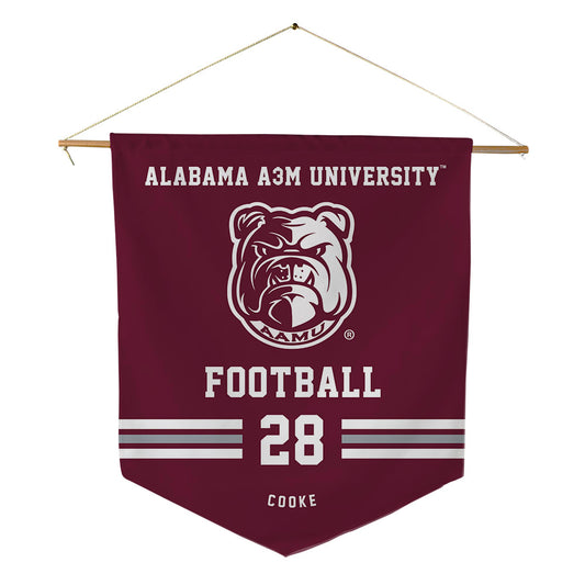 AAMU - NCAA Football : Jaylin Cooke - Pennant - 18" x 21"-0