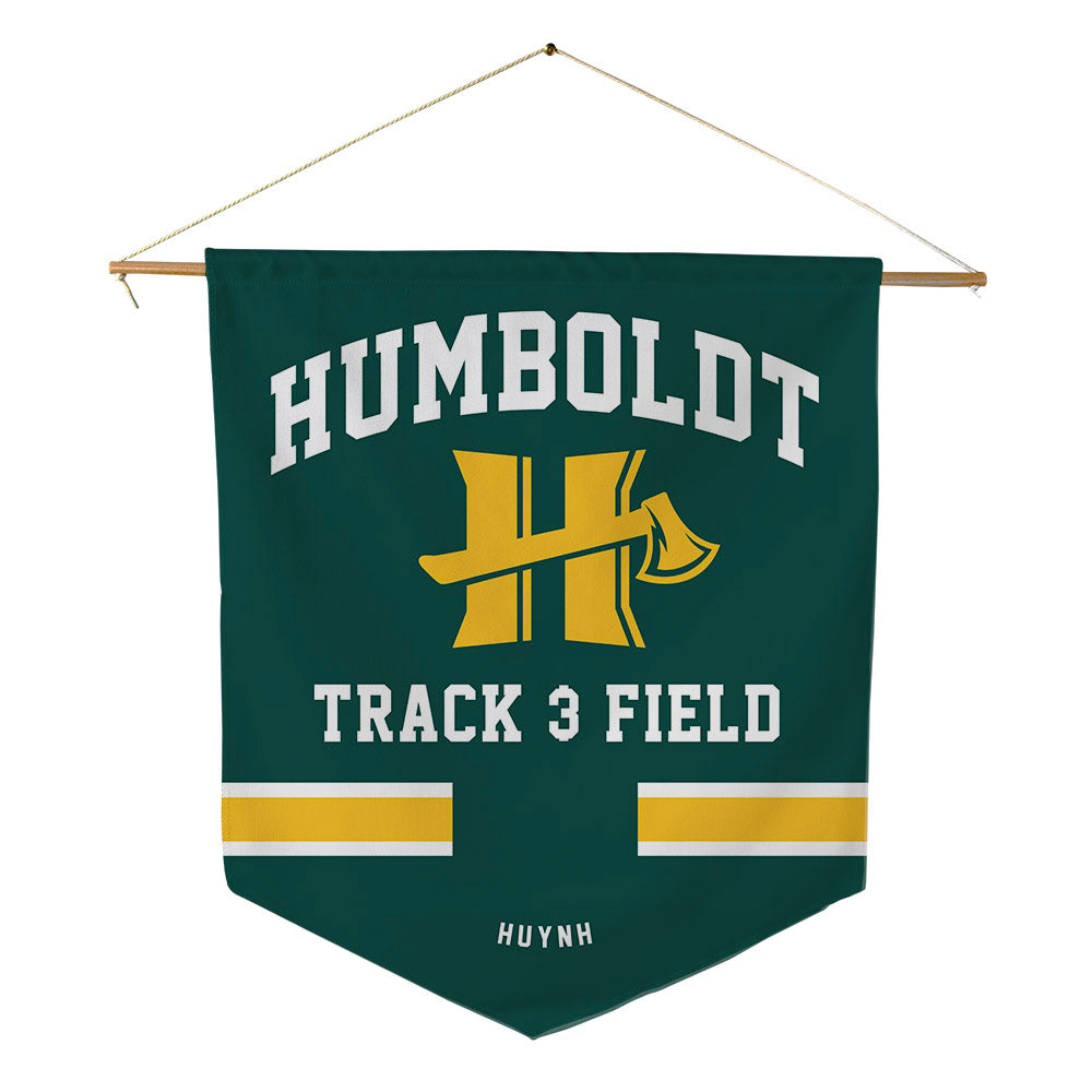 Humboldt State - NCAA Women's Track & Field : Nayeli Huynh - Pennant - 18" x 21"-0
