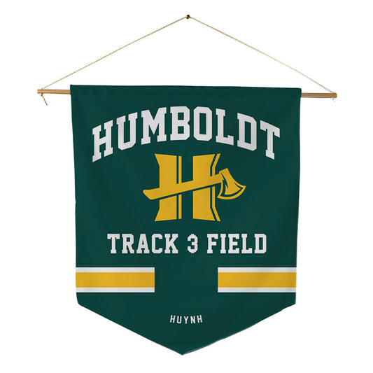 Humboldt State - NCAA Women's Track & Field : Nayeli Huynh - Pennant - 18" x 21"-0