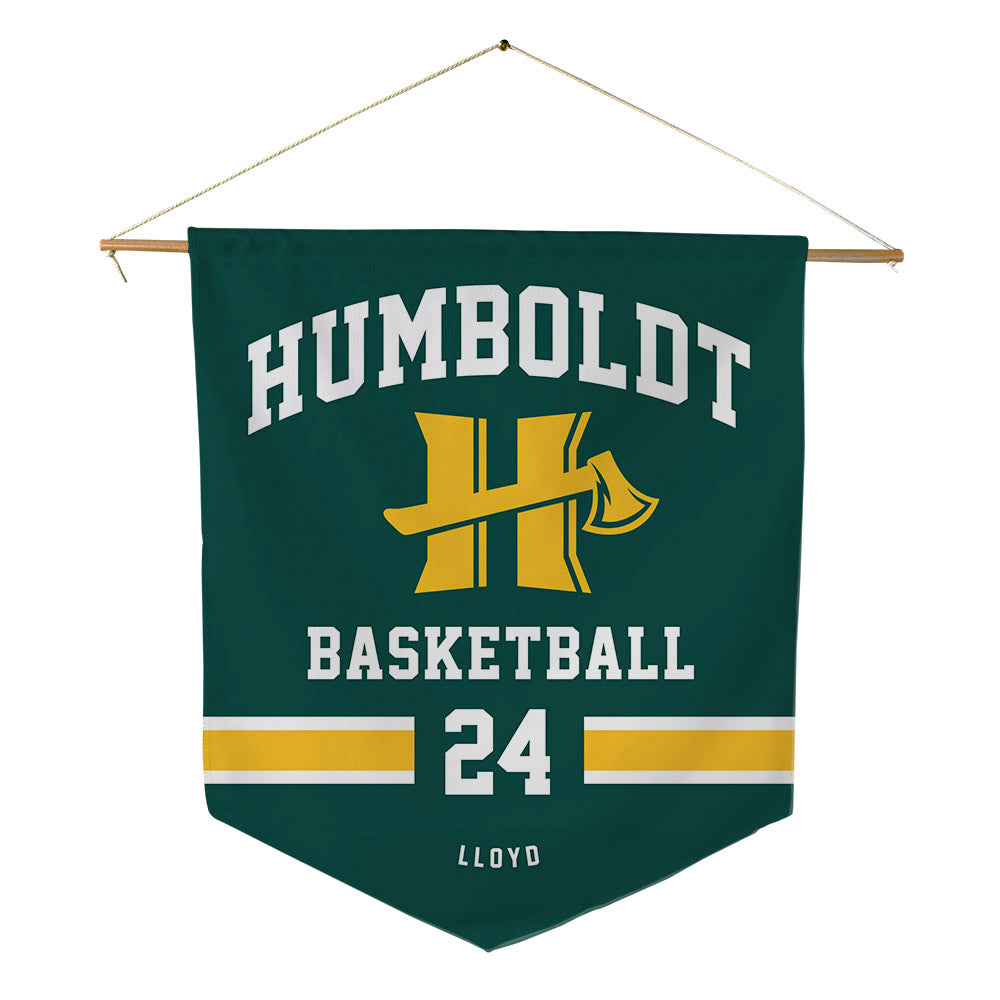 Humboldt State - NCAA Women's Basketball : Kyori Lloyd - Pennant - 18" x 21"-0