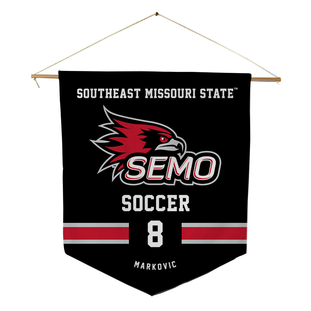 SEMO - NCAA Women's Soccer : Zerina Markovic - Pennant - 18" x 21"-0