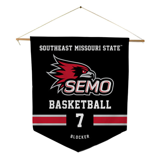 SEMO - NCAA Men's Basketball : Landren Blocker - Pennant - 18" x 21"-0