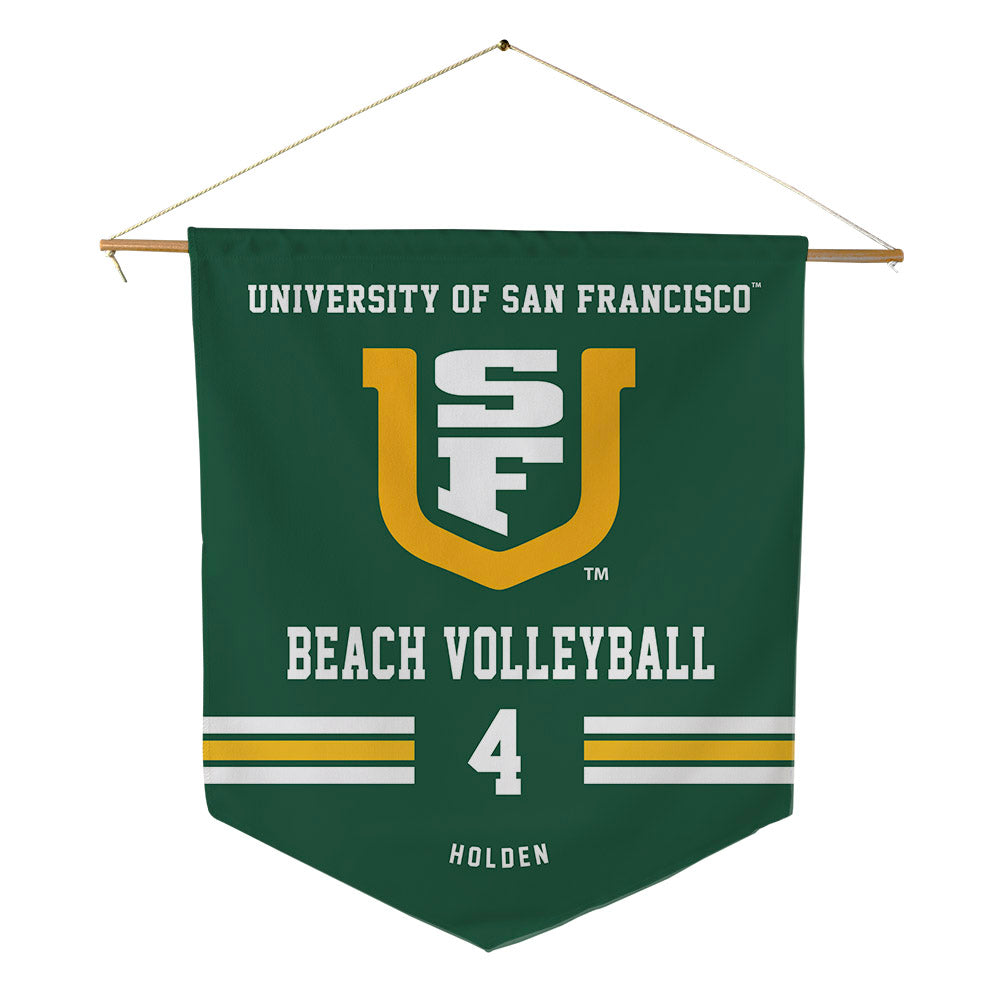 USFCA - NCAA Beach Volleyball : Makenzie Holden - Pennant - 18" x 21"-0