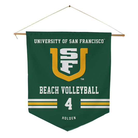 USFCA - NCAA Beach Volleyball : Makenzie Holden - Pennant - 18" x 21"-0