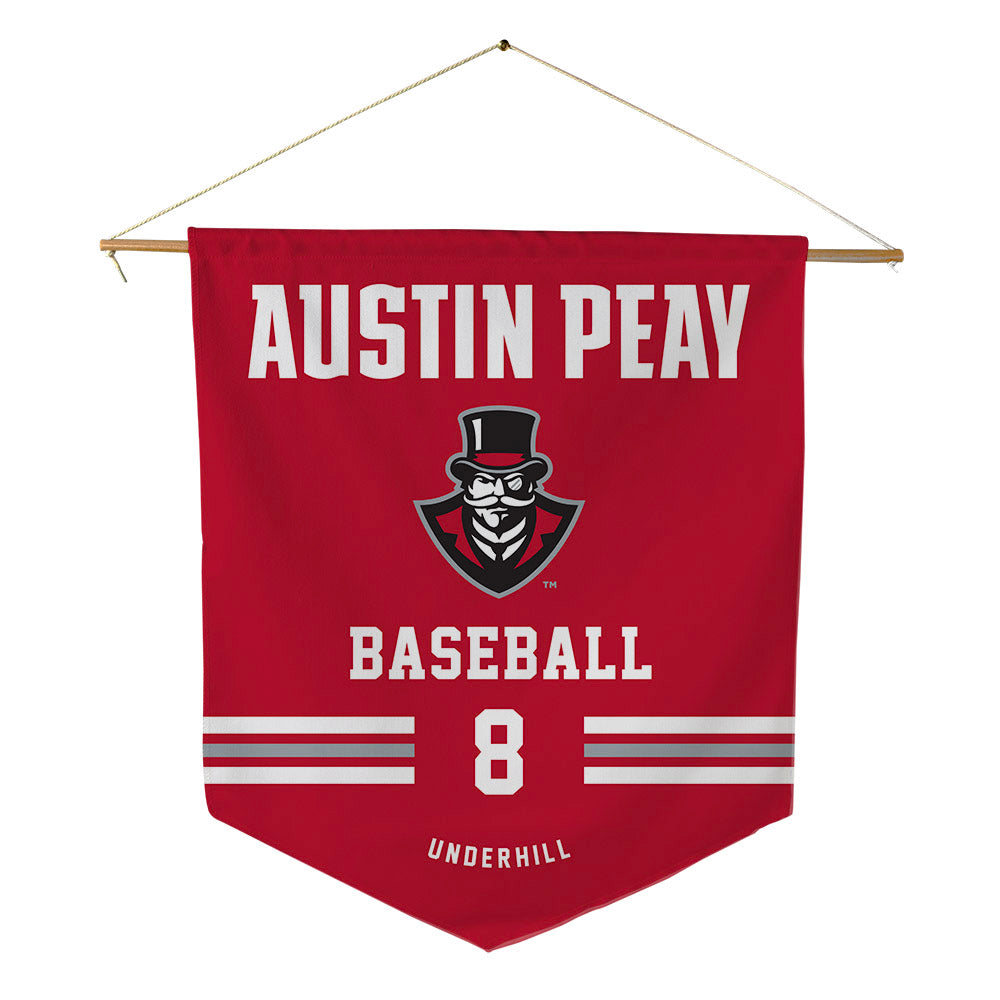 APSU - NCAA Baseball : Elijah Underhill - Pennant - 18" x 21"-0