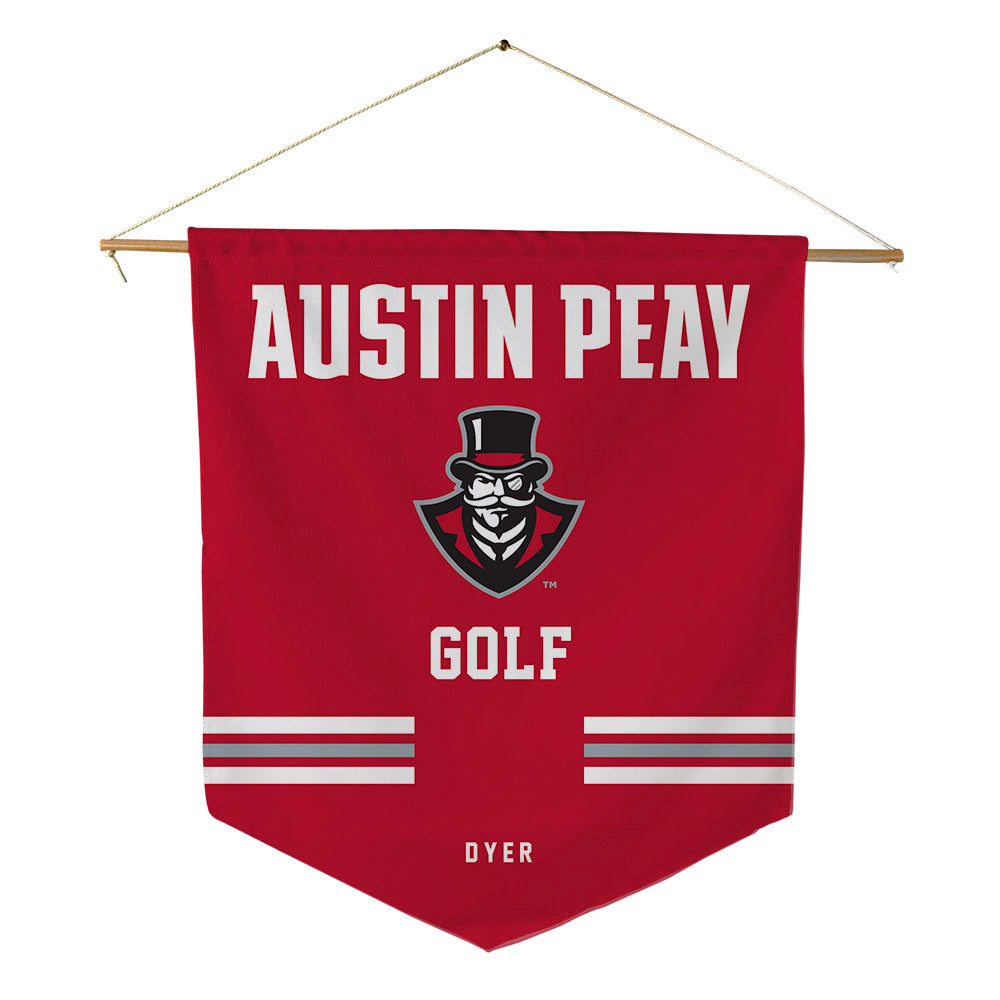 APSU - NCAA Men's Golf : Jack Dyer - Pennant - 18" x 21"-0