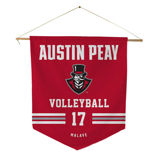 APSU - NCAA Women's Volleyball : Dayan Malave - Pennant - 18" x 21"-0