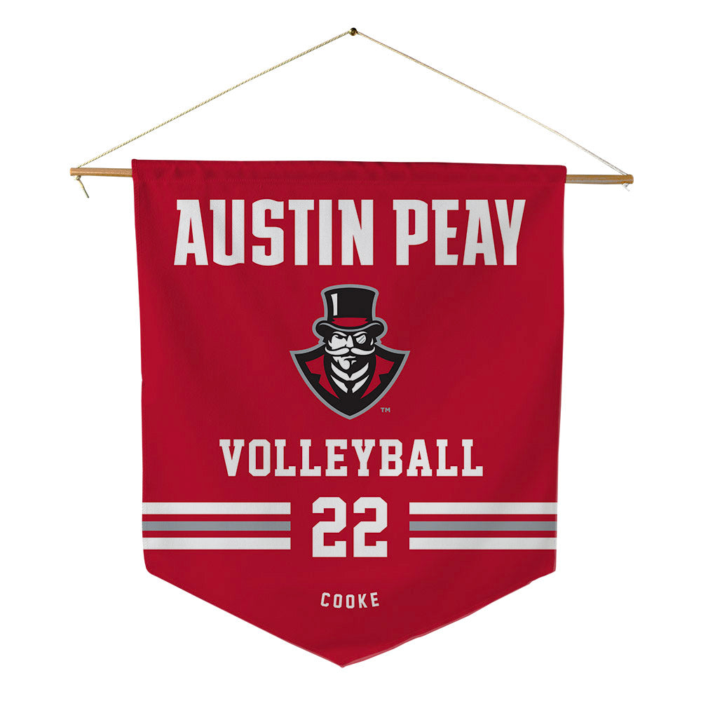 APSU - NCAA Women's Volleyball : Remmi Cooke - Pennant - 18" x 21"-0