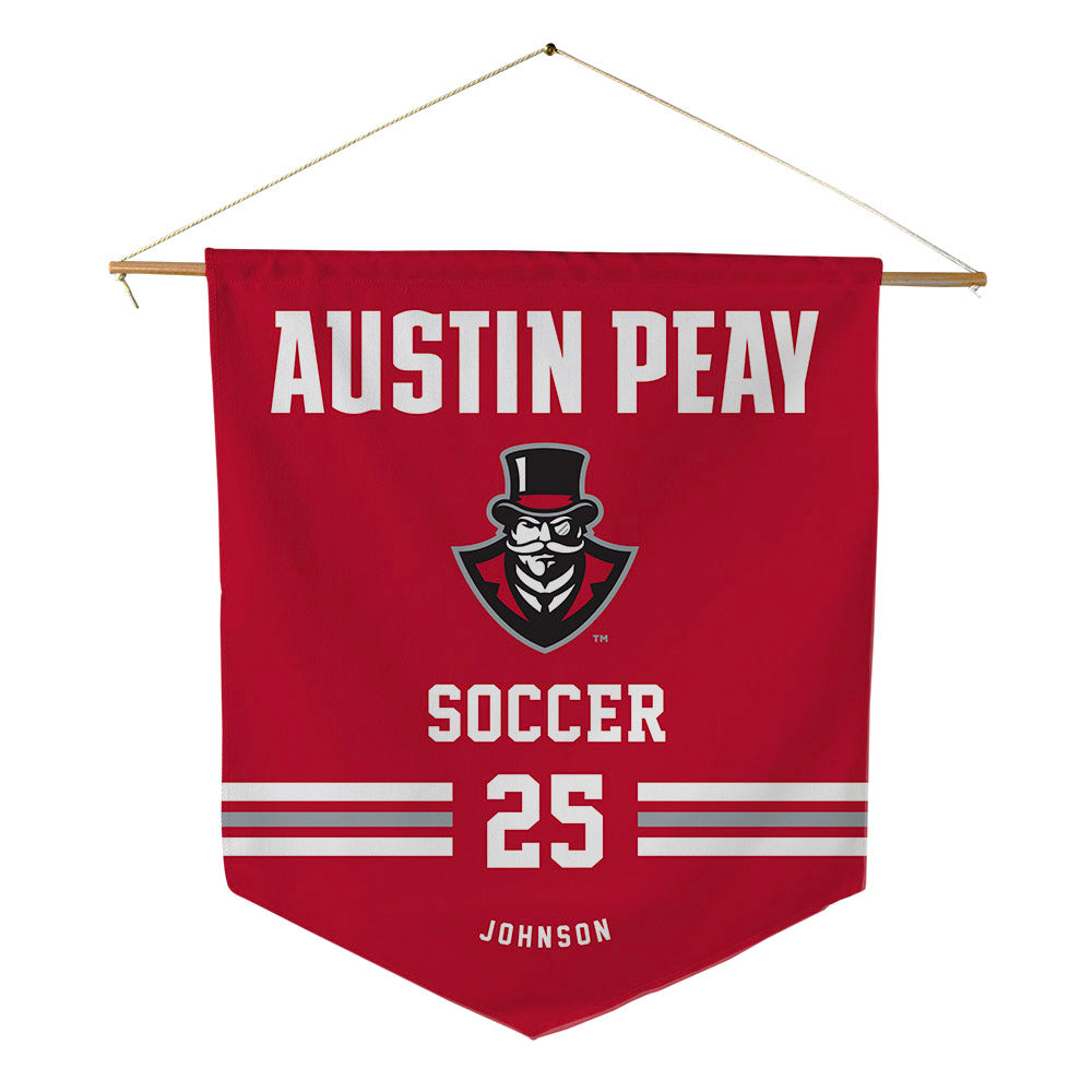 APSU - NCAA Women's Soccer : Ruby Johnson - Pennant - 18" x 21"-0