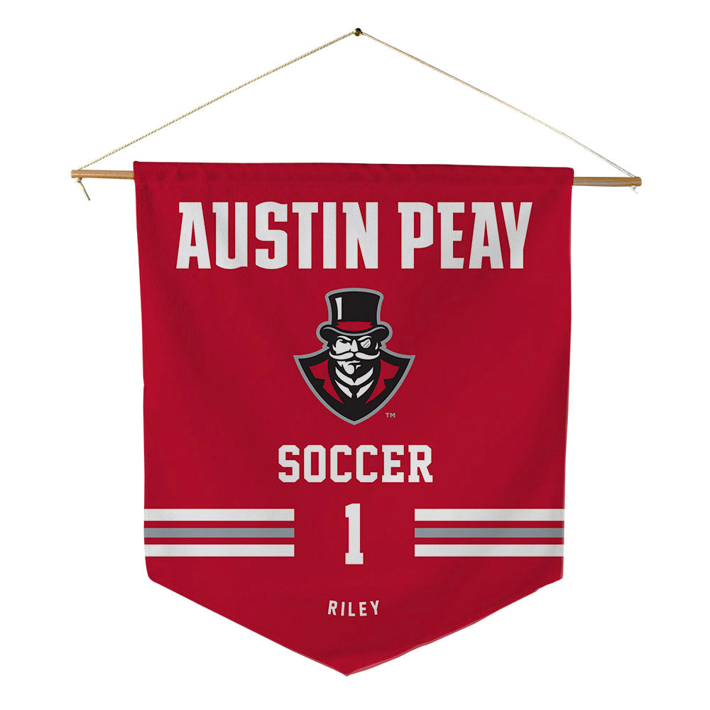 APSU - NCAA Women's Soccer : Mason Riley - Pennant - 18" x 21"-0