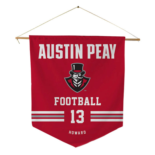 APSU - NCAA Football : Kendal Howard - Pennant - 18" x 21"-0