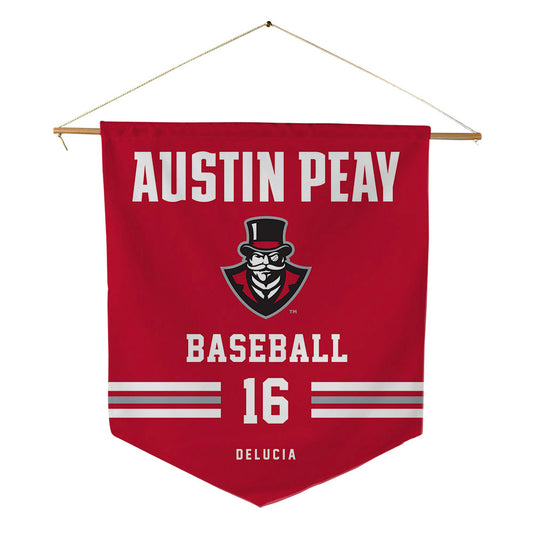 APSU - NCAA Baseball : Drew Delucia - Pennant - 18" x 21"-0