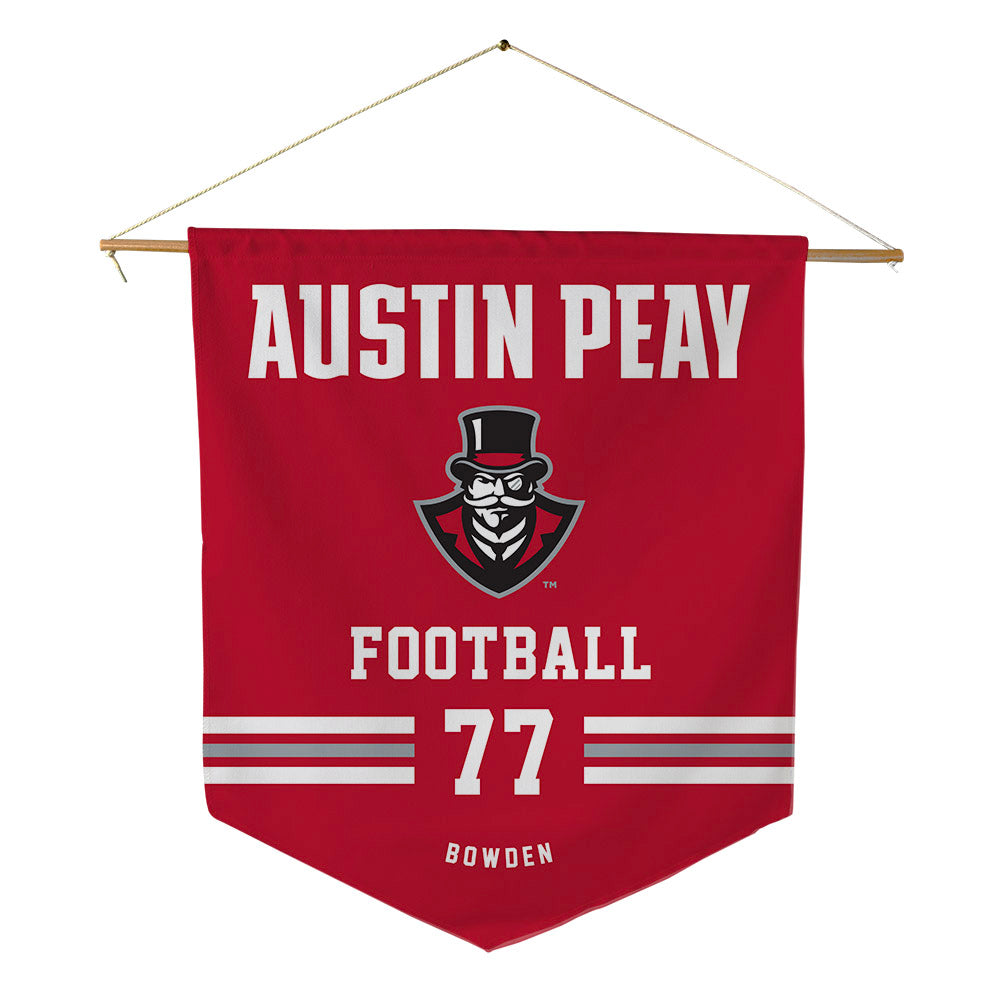APSU - NCAA Football : Zakery Bowden - Pennant - 18" x 21"-0