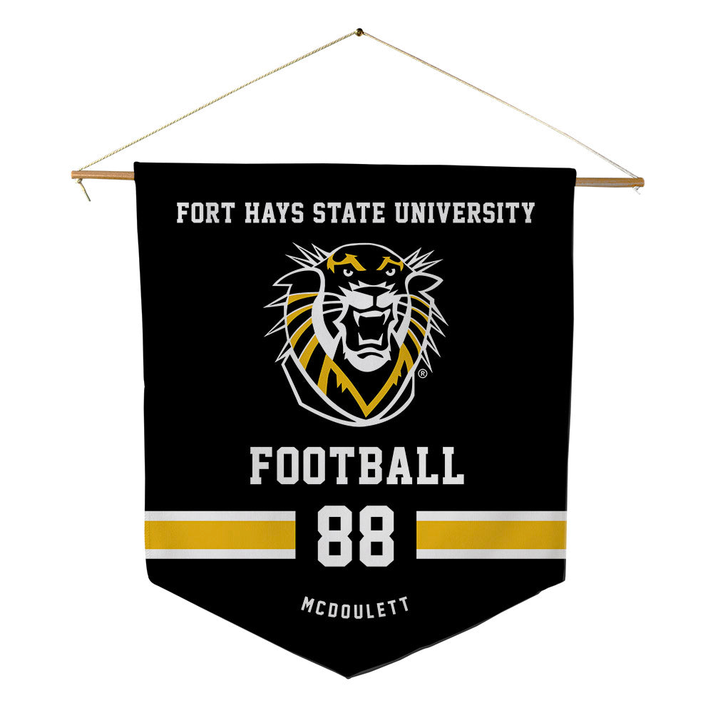 FHSU - NCAA Football : Noah McDoulett - Pennant - 18" x 21"-0