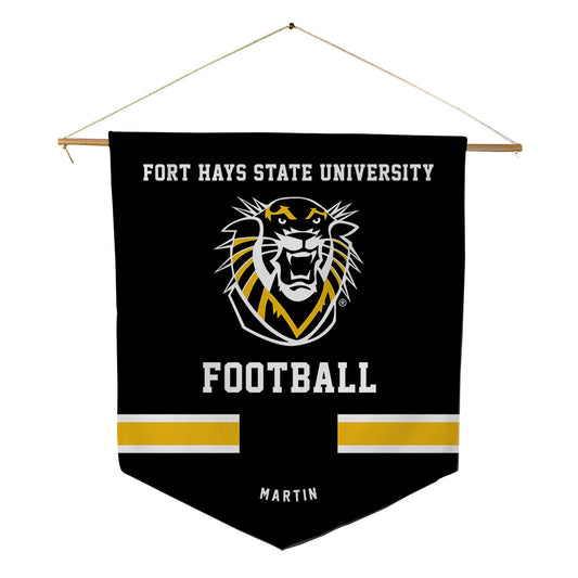 FHSU - NCAA Football : Isaac Martin - Pennant - 18" x 21"-0