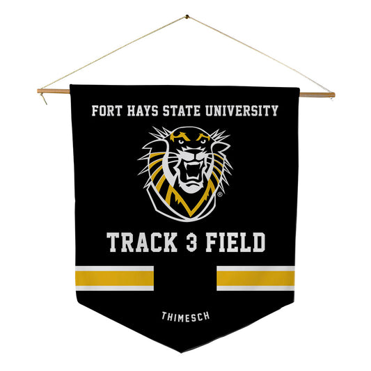 FHSU - NCAA Men's Track & Field : Skyler Thimesch - Pennant - 18" x 21"-0