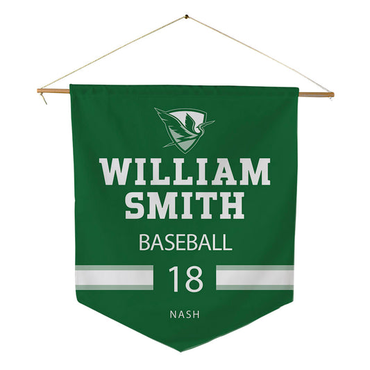 HWS - NCAA Baseball : Teck Nash - Pennant - 18" x 21"-0