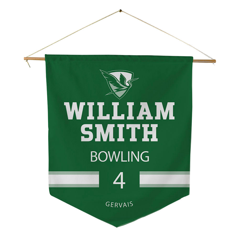 HWS - NCAA Women's Bowling : Brooke Gervais - Pennant - 18" x 21"-0