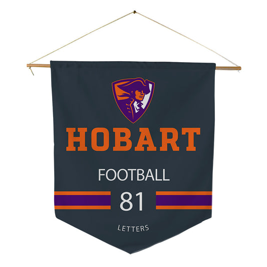 HWS - NCAA Football : Callum Letters - Pennant - 18" x 21"-0
