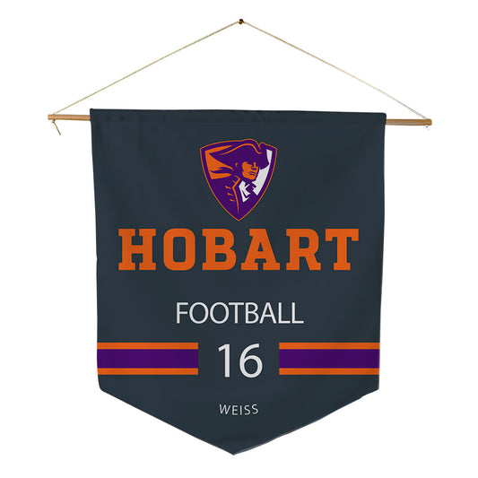 HWS - NCAA Football : Jeremy Weiss - Pennant - 18" x 21"-0