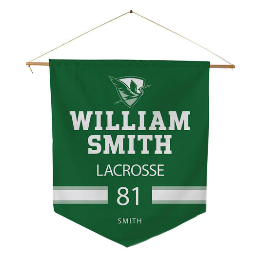 HWS - NCAA Men's Lacrosse : Brady Smith - Pennant - 18" x 21"-0