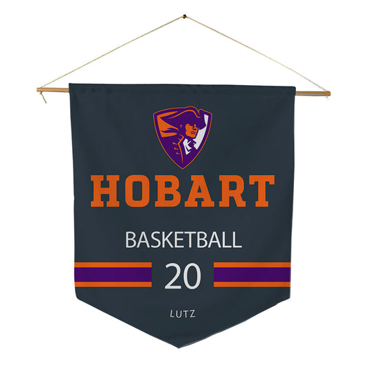 HWS - NCAA Men's Basketball : Niko Lutz - Pennant - 18" x 21"-0