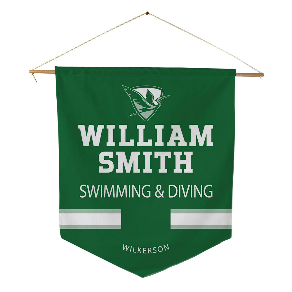 HWS - NCAA Women's Swimming & Diving : Sonya Wilkerson - Pennant - 18" x 21"-0
