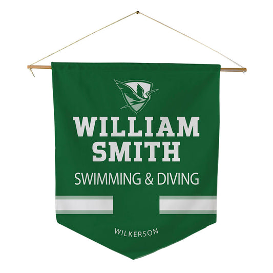 HWS - NCAA Women's Swimming & Diving : Sonya Wilkerson - Pennant - 18" x 21"-0