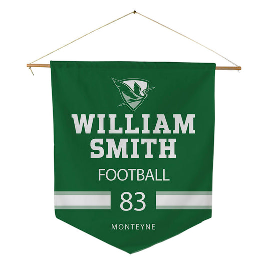 HWS - NCAA Football : Luke Monteyne - Pennant - 18" x 21"-0