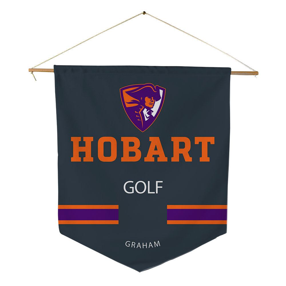 HWS - NCAA Men's Golf : Casey Graham - Pennant - 18" x 21"-0