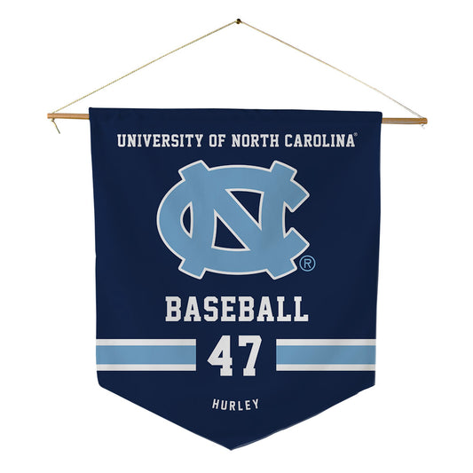 UNC - NCAA Baseball : Sean Hurley - Pennant - 18" x 21"-0