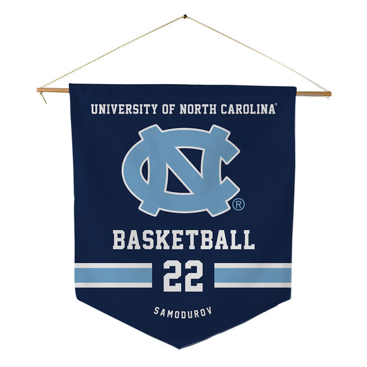 UNC - NCAA Men's Basketball : Alexandros Samodurov - Pennant - 18" x 21"-0