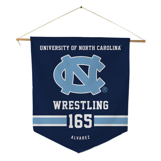UNC - NCAA Wrestling : Omaury Alvarez - Pennant - 18" x 21"-0