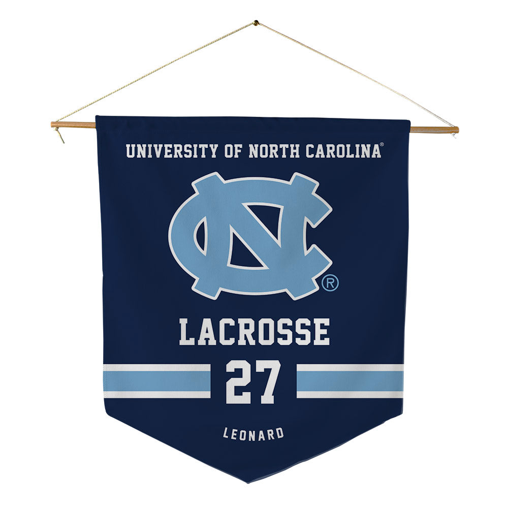 UNC - NCAA Women's Lacrosse : GraceAnn Leonard - Pennant - 18" x 21"-0