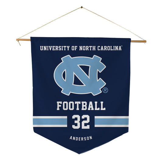 UNC - NCAA Football : Jermaine Anderson - Pennant - 18" x 21"-0