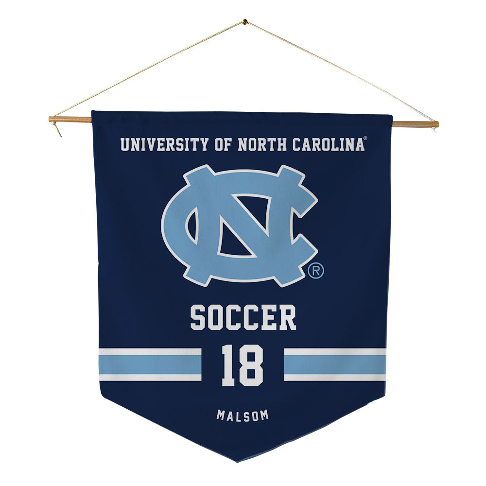 UNC - NCAA Women's Soccer : Lauren Malsom - Pennant - 18" x 21"-0