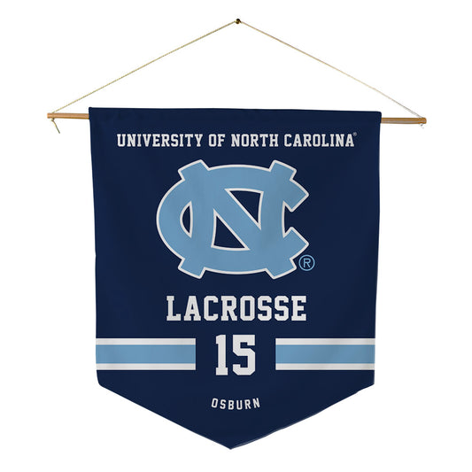 UNC - NCAA Women's Lacrosse : Eliza Osburn - Pennant - 18" x 21"-0