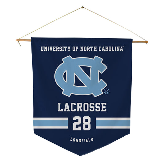UNC - NCAA Women's Lacrosse : Molly Longfield - Pennant - 18" x 21"-0