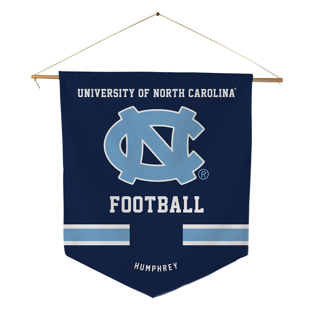 UNC - NCAA Football : Mason Humphrey - Pennant - 18" x 21"-0