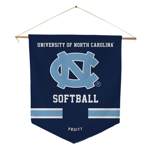 UNC - NCAA Softball : Ava Grace Pruitt - Pennant - 18" x 21"-0
