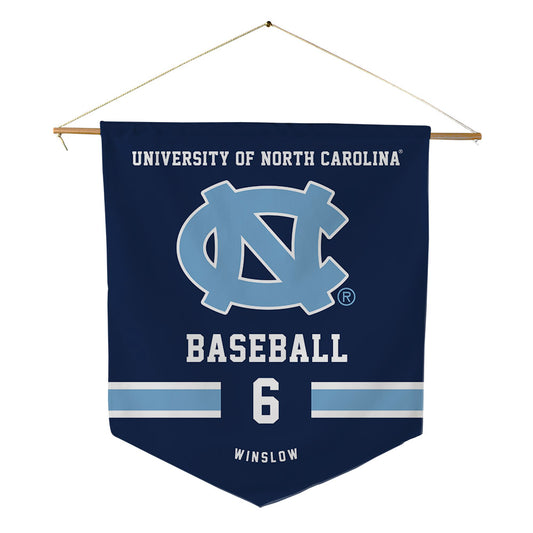 UNC - NCAA Baseball : Macon Winslow - Pennant - 18" x 21"-0