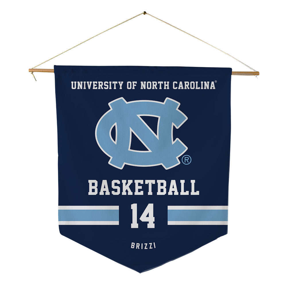 UNC - NCAA Men's Basketball : Angelo Brizzi - Pennant - 18" x 21"-0