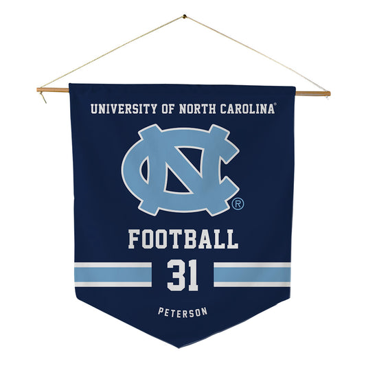 UNC - NCAA Football : Julian Peterson - Pennant - 18" x 21"-0