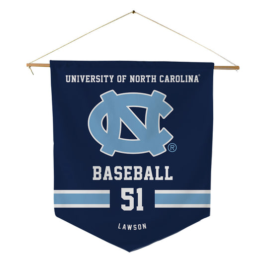 UNC - NCAA Baseball : Timmy Lawson - Pennant - 18" x 21"-0