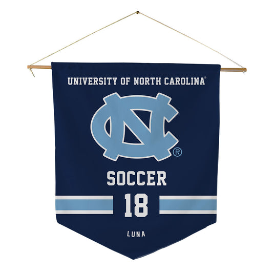 UNC - NCAA Men's Soccer : Jonathan Luna - Pennant - 18" x 21"-0