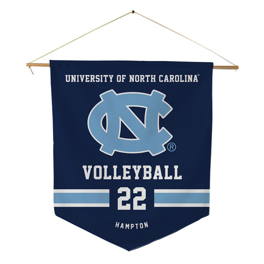 UNC - NCAA Women's Volleyball : Safi Hampton - Pennant - 18" x 21"-0