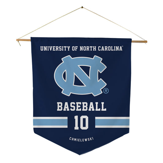 UNC - NCAA Baseball : Tom Chmielewski - Pennant - 18" x 21"-0